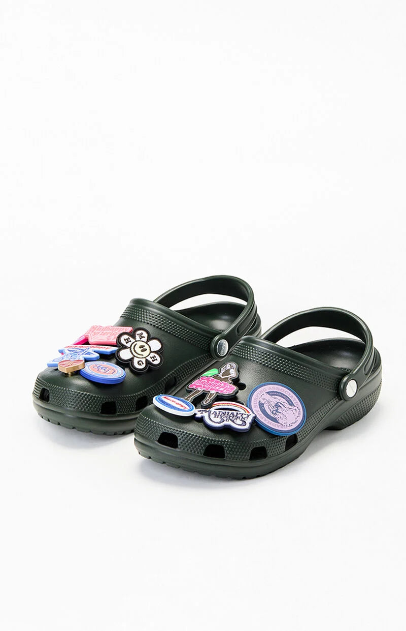 Crocs x Madhappy White Classic Clogs - Kelp