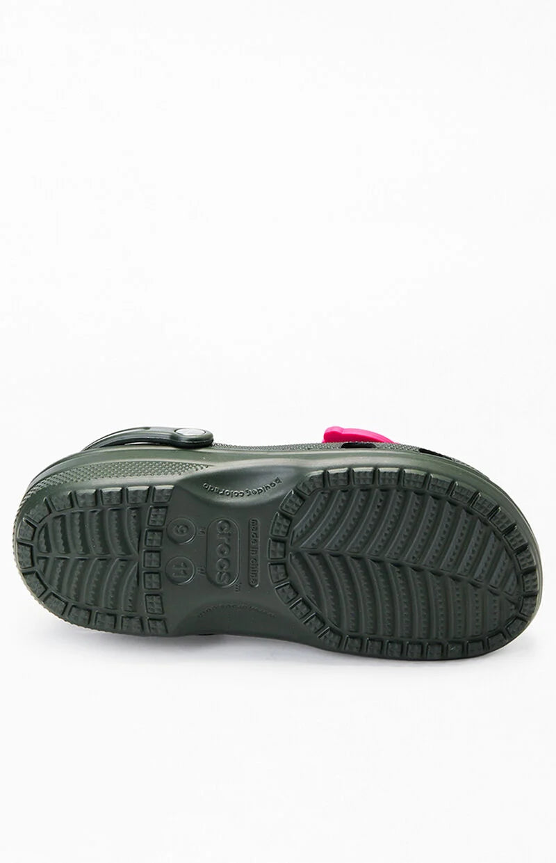 Crocs x Madhappy White Classic Clogs - Kelp