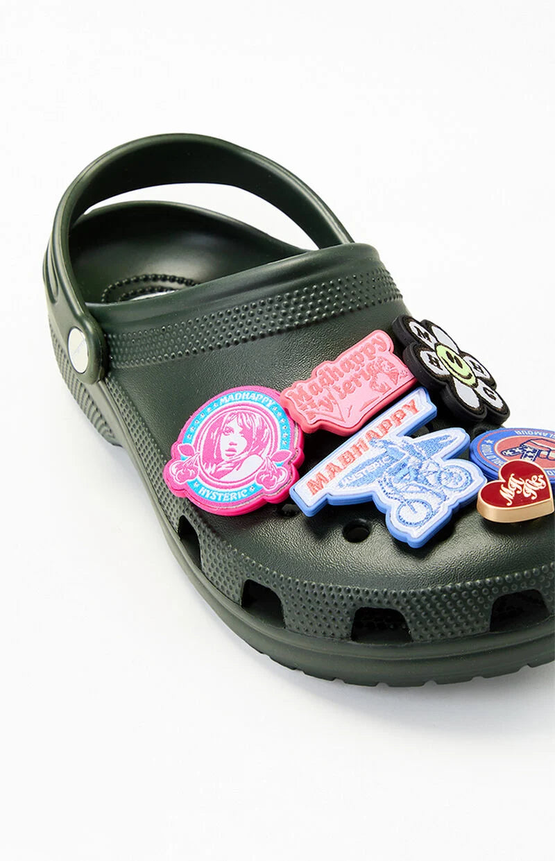 Crocs x Madhappy White Classic Clogs - Kelp