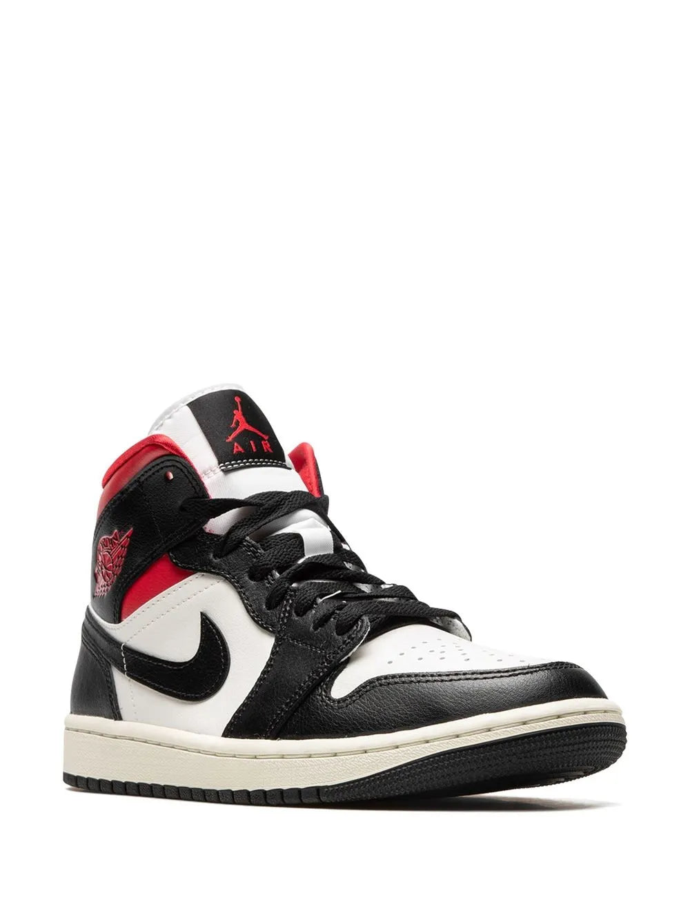 Jordan Air Jordan 1 Mid "Black/Gym Red/Sail (Women's)