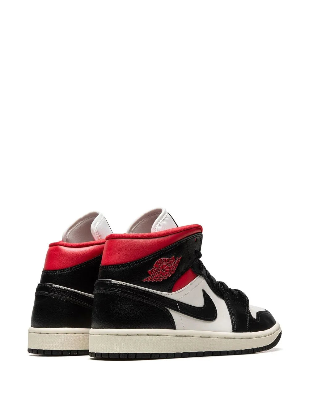 Jordan Air Jordan 1 Mid "Black/Gym Red/Sail (Women's)