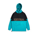 Extra Butter EXTRA Colorblock Pullover Hoodie Teal / Black