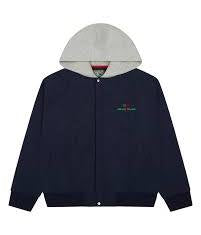 Denim Tears 1619 Nylon Hoodie Jacket Navy 2XL New