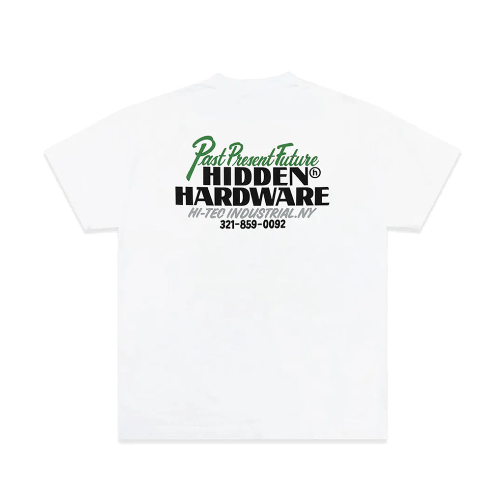 Hidden NY Hardware Hi-Tech Industrial T-Shirt White