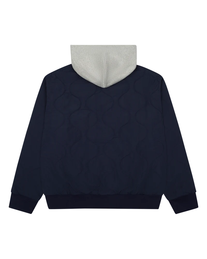 Denim Tears 1619 Nylon Hoodie Jacket Navy 2XL New