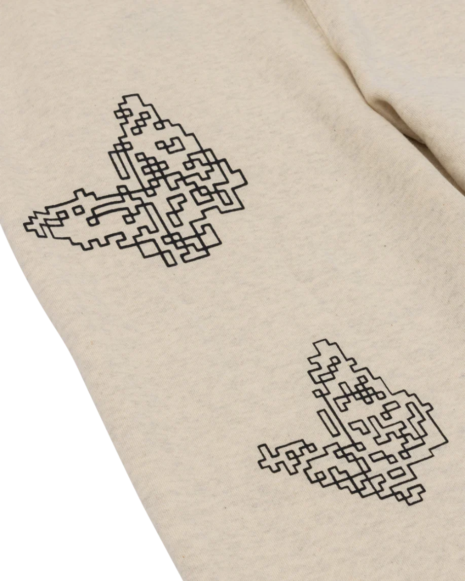Hidden x Needles H Logo Pixel Butterfly Sweatpants