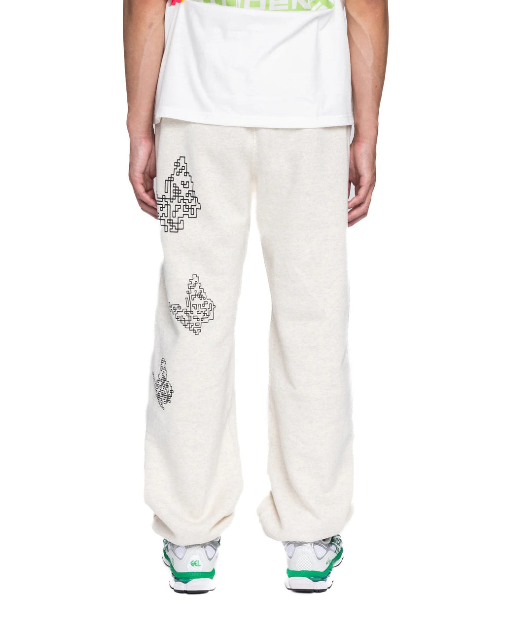 Hidden x Needles H Logo Pixel Butterfly Sweatpants
