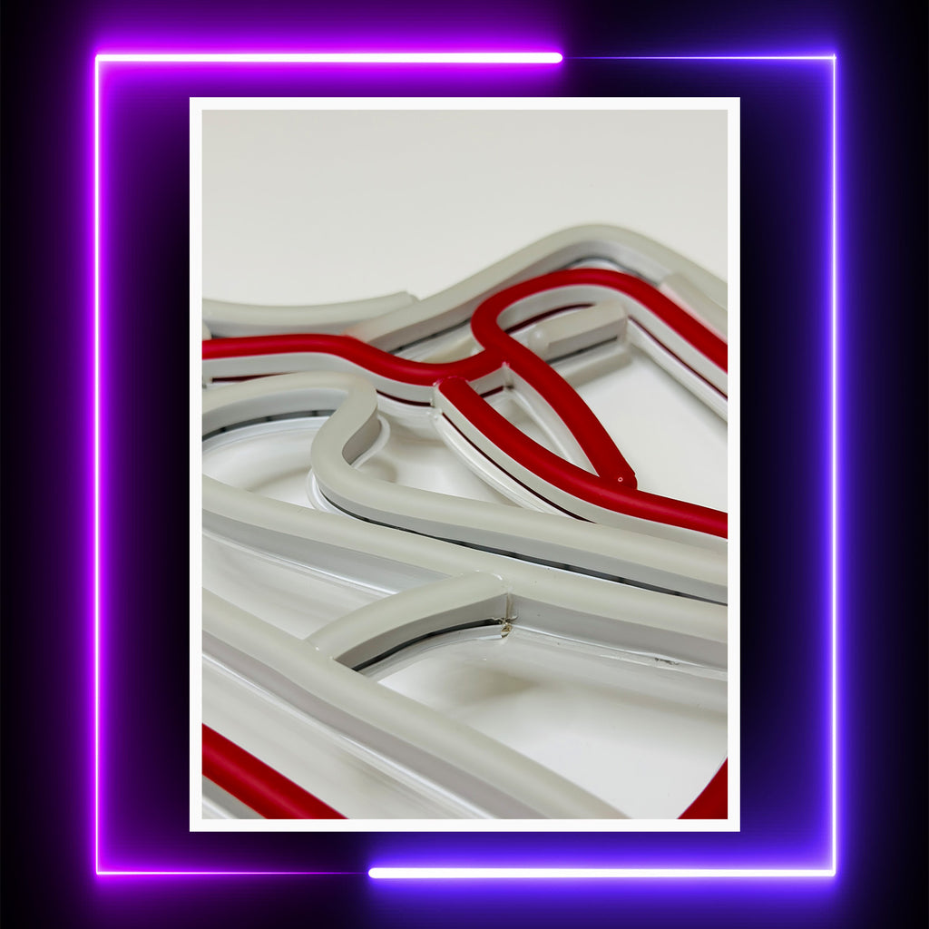 Red Air Boot Sneakers Shoe Neon Sign Acrylic