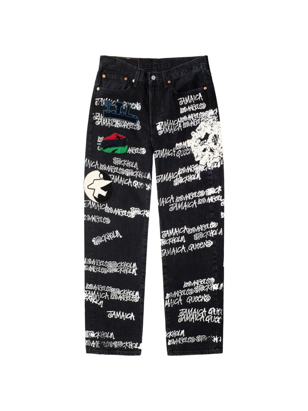 Stussy x Denim Tears x Our Legacy TTL 501 Jean - Black