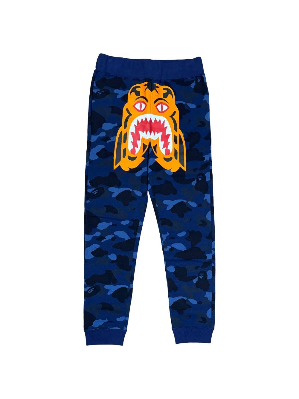 BAPE Color Camo Tiger Sweatpants 'Blue'