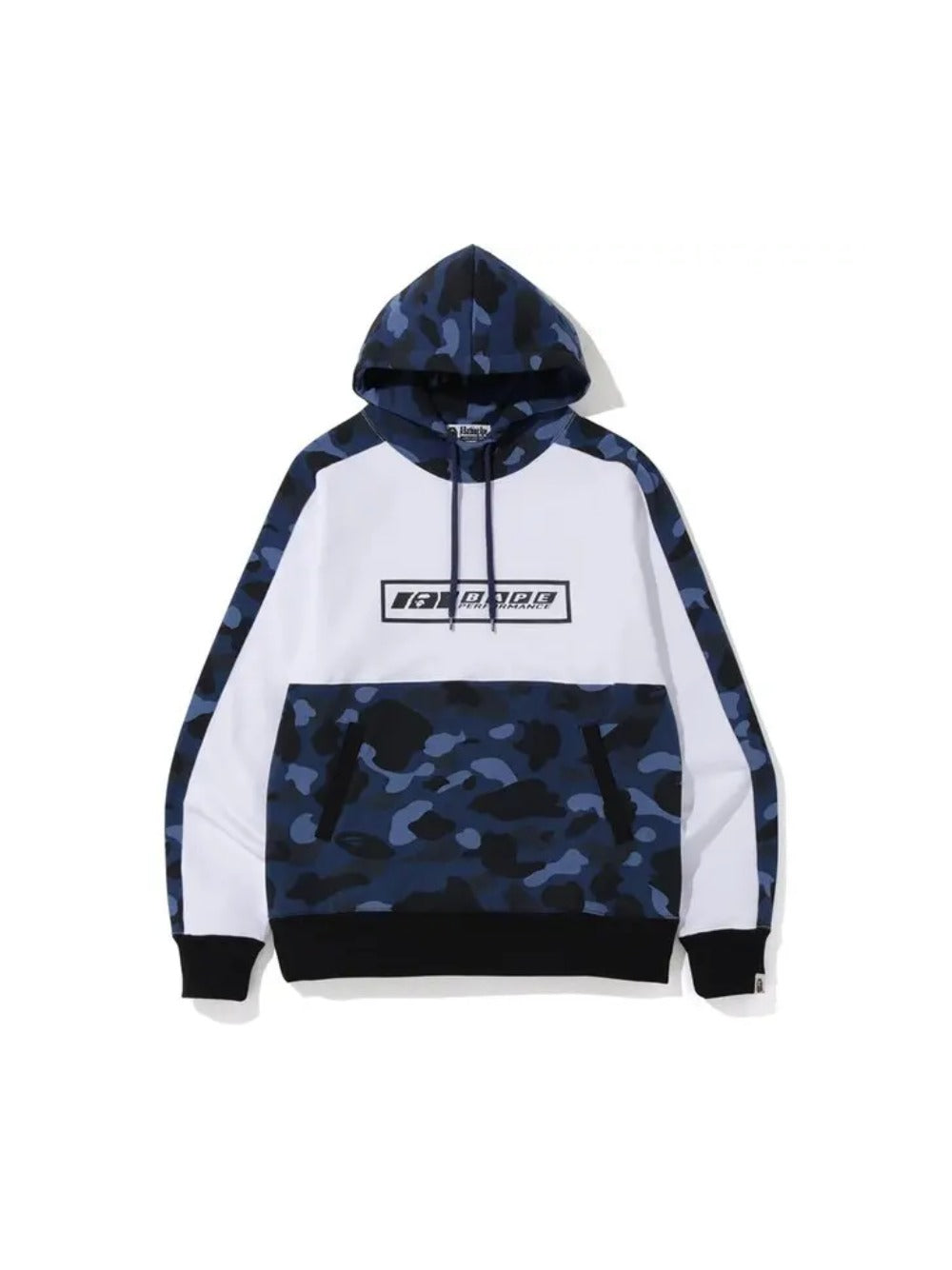 A Bathing Ape "ABC Camo Bape Sta Pullover Hoodie 'Blue'