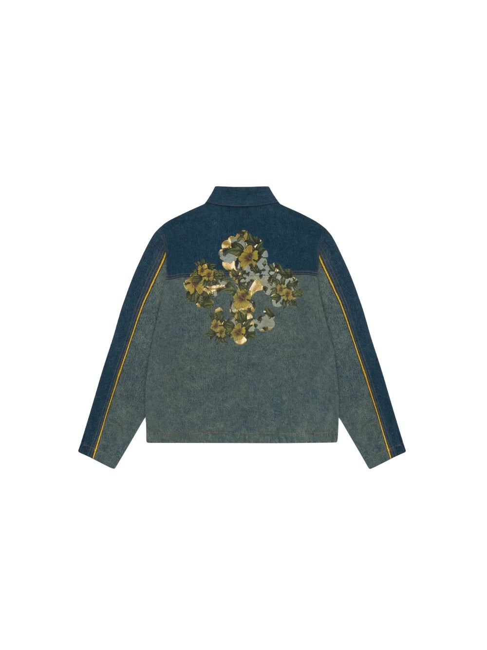Denim Tears x Levi's Cotton Fleur De-Lis Denim Track Jacket 'Light Wash'