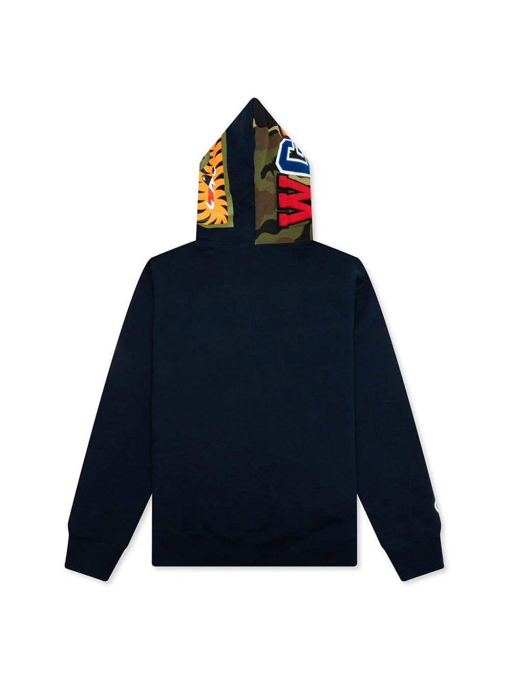 A BATHING APE Type 1ST SHARK FULL ZIP HOODIE - NAVY