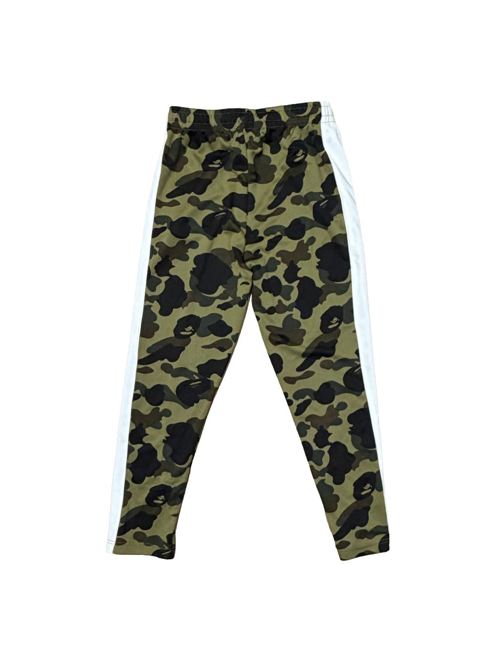 BAPE 1st Camo Line Jersey Pants 'Green'