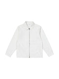 MARKET Studios Work Jacket Cream Canvas Zip Jacket Peace Hand Logo