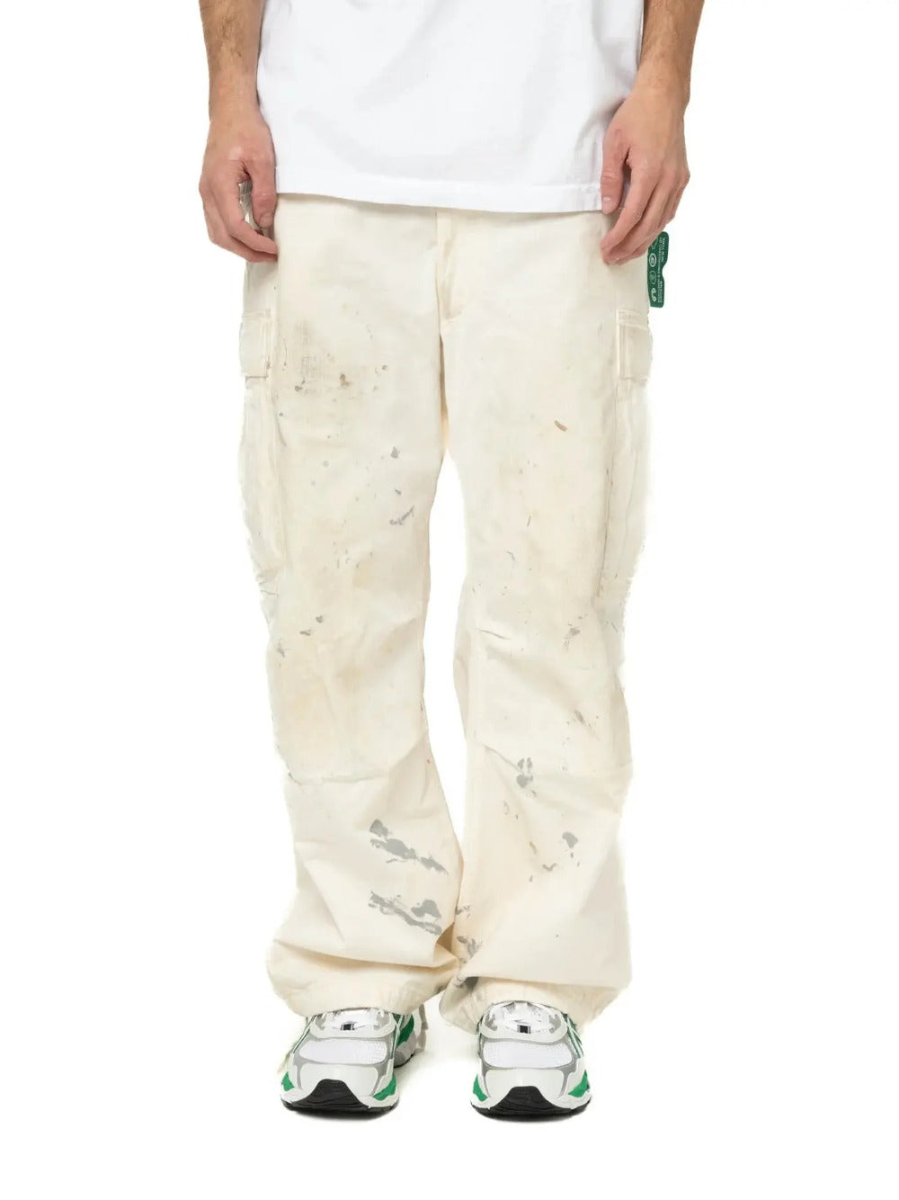 Hidden NY JDE Painted Cargo Pant 'White'