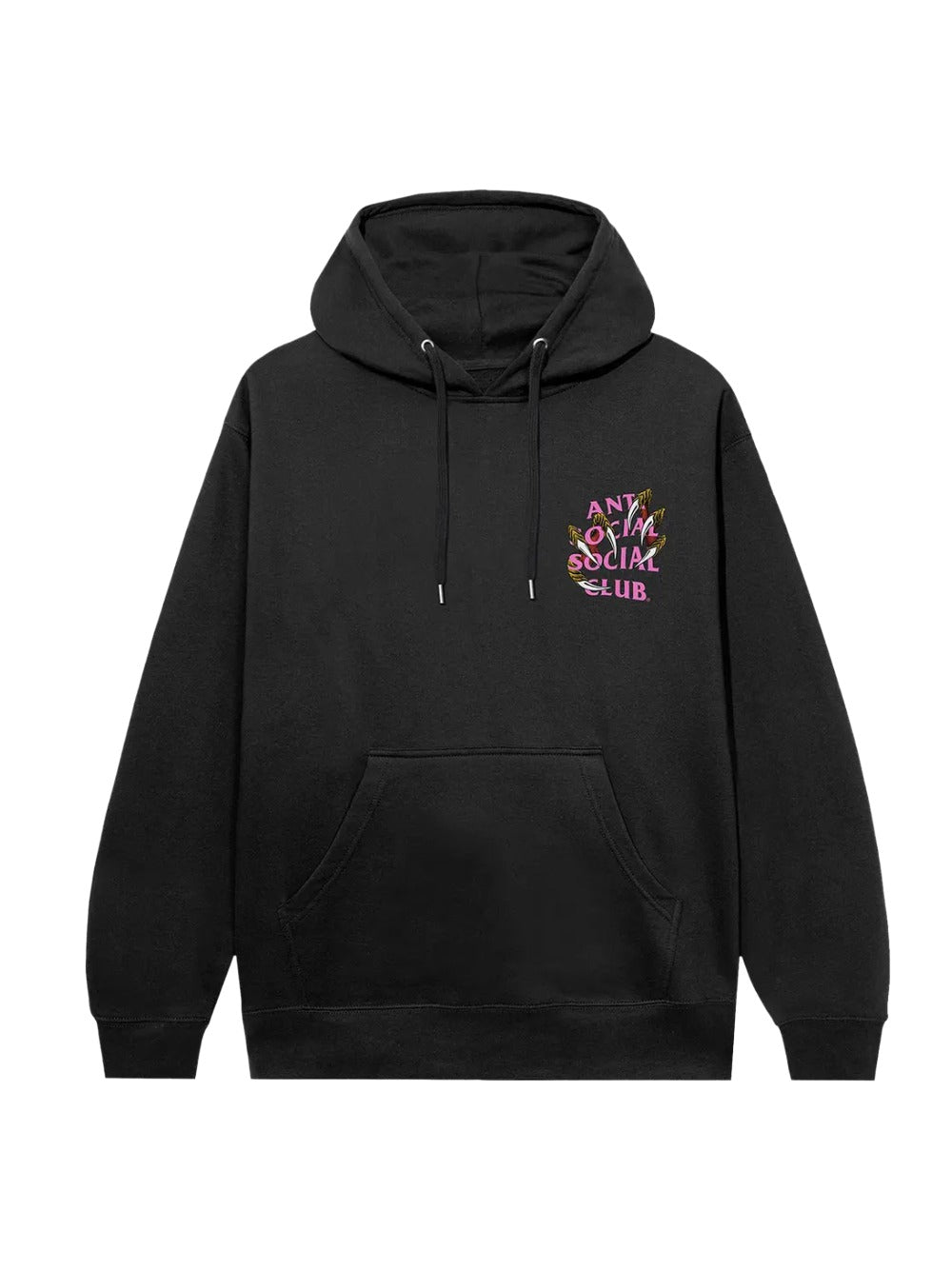 Anti Social Social Club Double Dragon Hoodie 'Black'