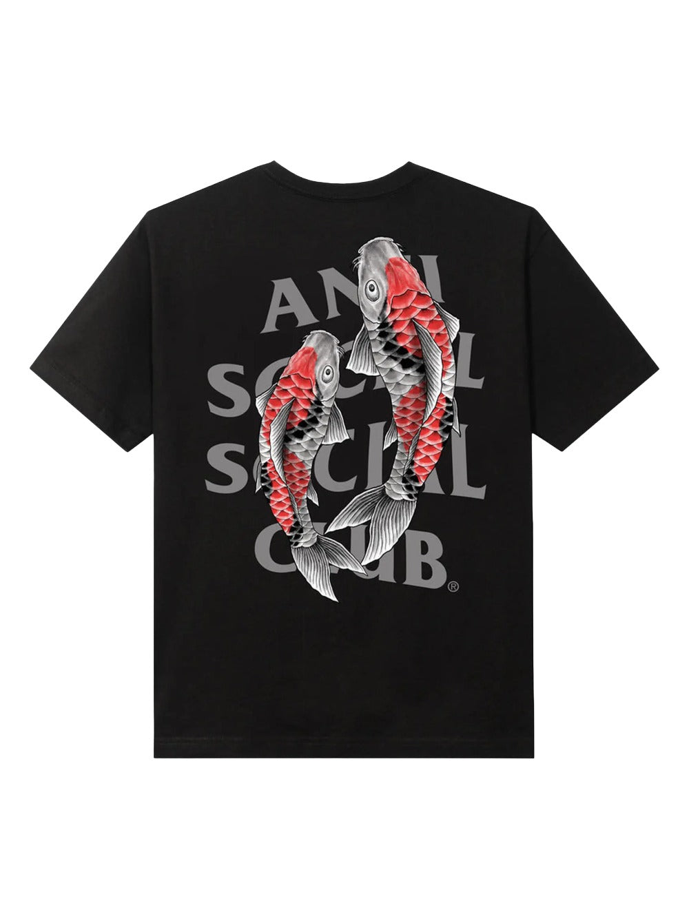 Anti Social Social Club Koi Garden Tee (3M Reflective) 'Black'