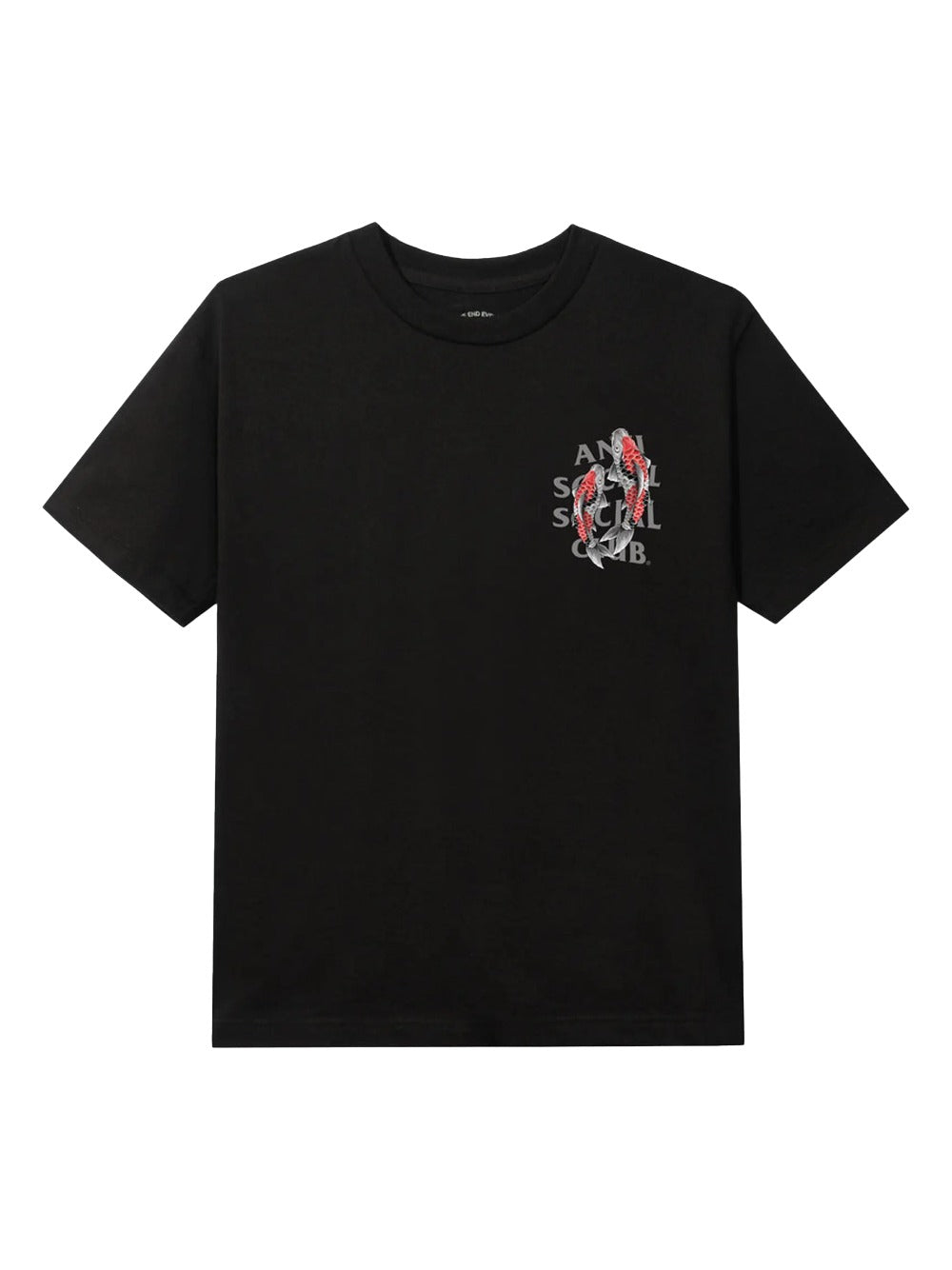 Anti Social Social Club Koi Garden Tee (3M Reflective) 'Black'
