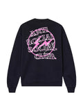 Anti Social Social Club x Fragment Design Bolt Crewneck 'Black/Pink'
