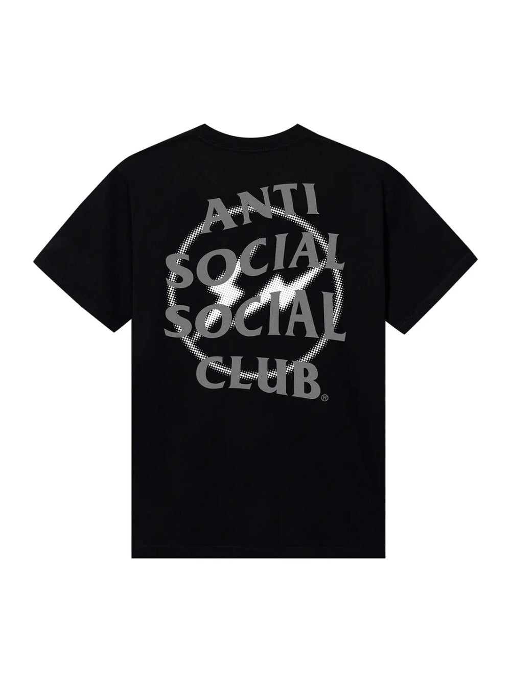 Anti Social Social Club x Fragment Design Half Tone Logo Tee 'Black/Grey'