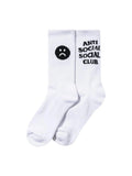 Anti Social Social Club Moody Feet Sad Socks 'White'