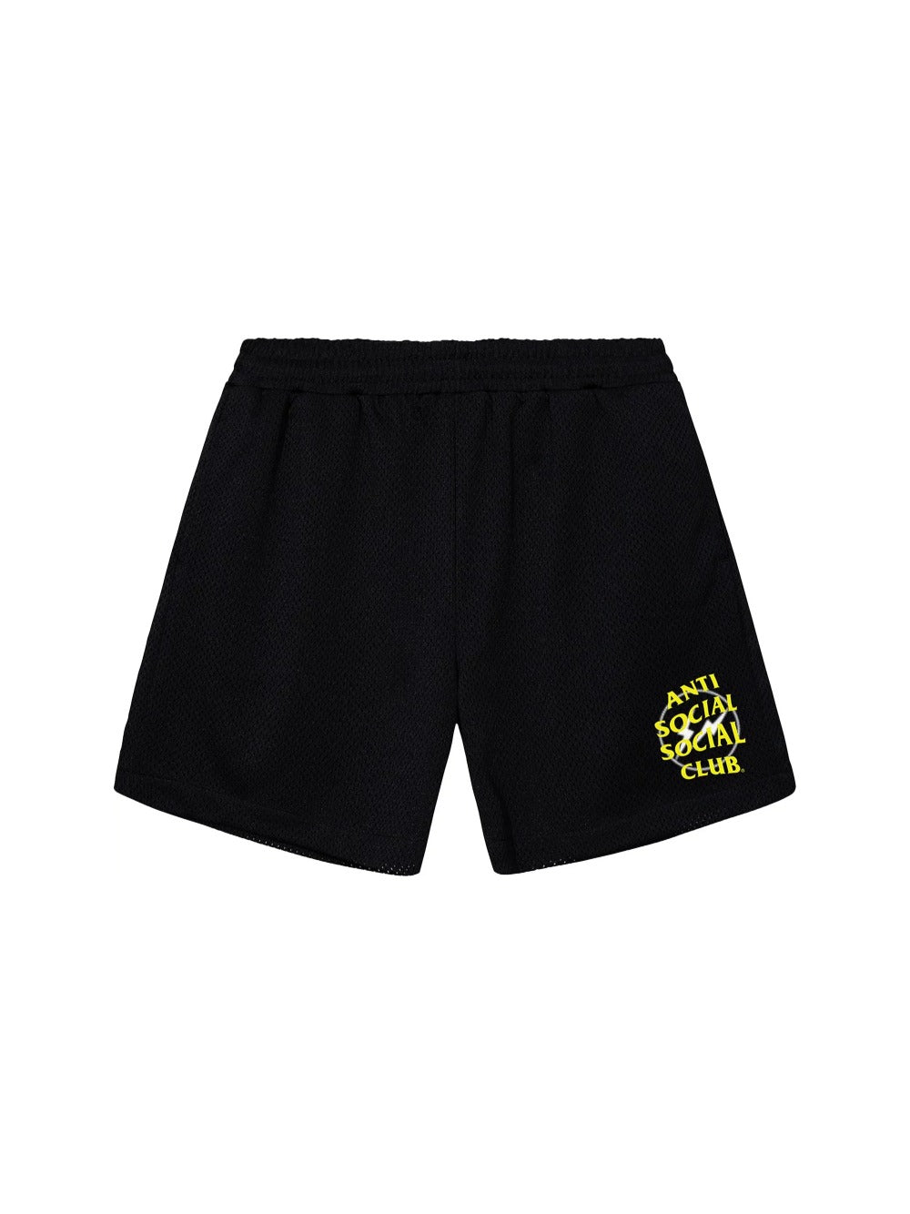Anti Social Social Club x Fragment Design Half Tone Logo Short 'Black/Yellow'