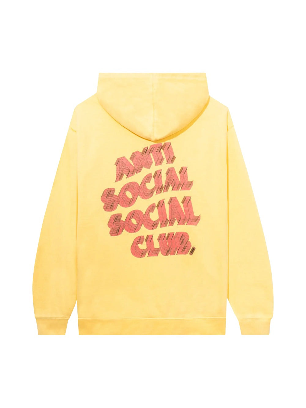 Anti Social Social Club How Deep Hoodie 'Yellow'
