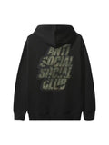 Anti Social Social Club Blocked Hoodie 'Black/Green Camo'