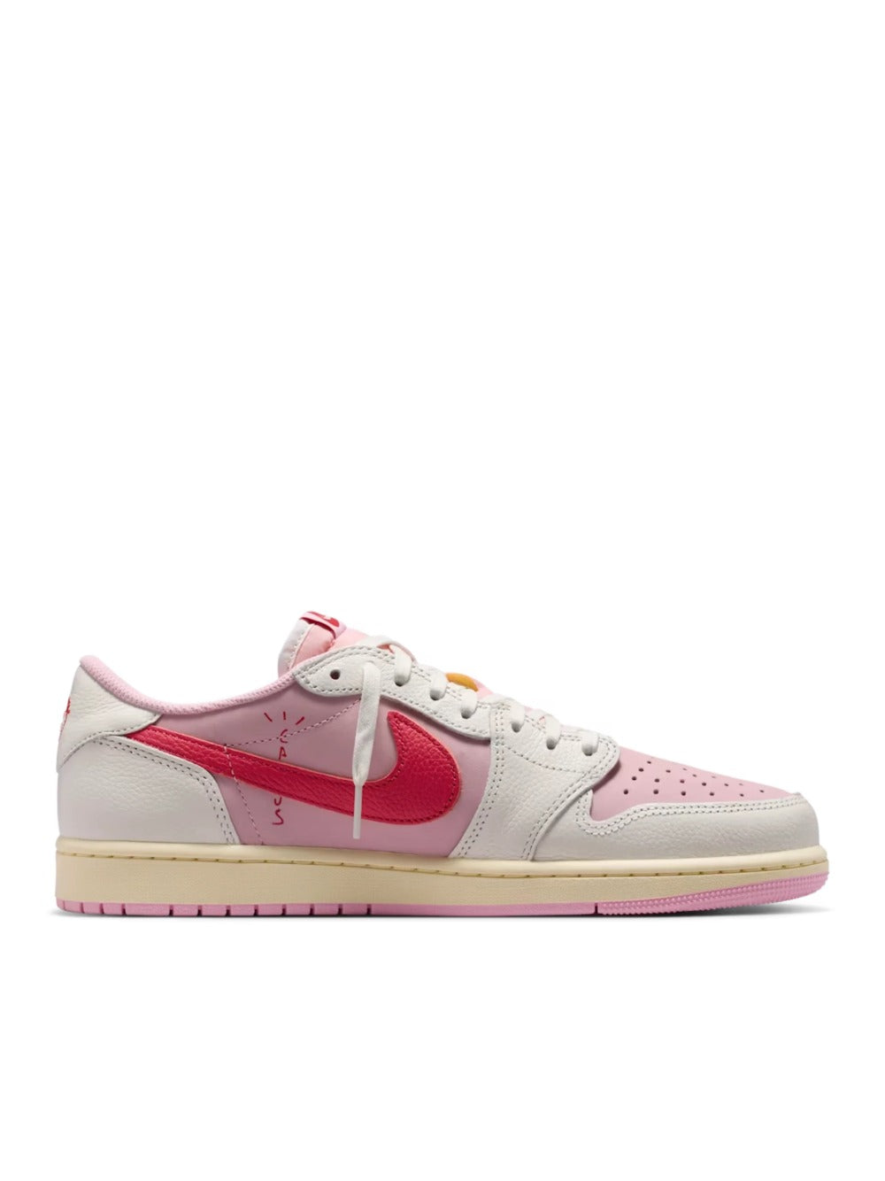 Air Jordan 1 Low OG SP x Travis Scott 'Sail / Tropical Pink' (2026)
