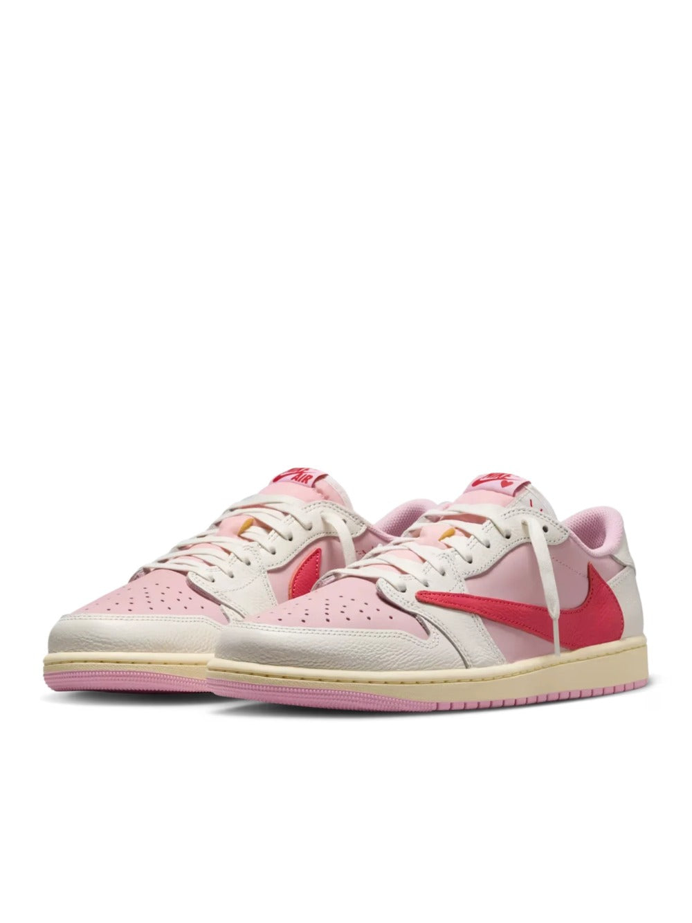 Air Jordan 1 Low OG SP x Travis Scott 'Sail / Tropical Pink' (2026)