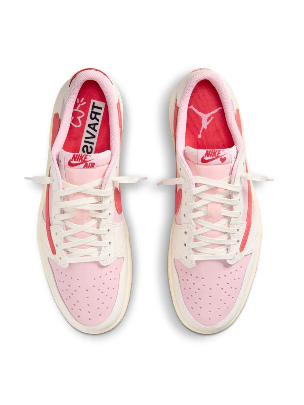 Air Jordan 1 Low OG SP x Travis Scott 'Sail / Tropical Pink' (2026)