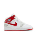 Air Jordan 1 Mid GS Rookie Season White Red Size 6Y New
