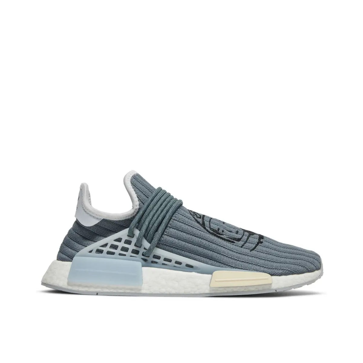 BBC Ice Cream Pharrell x adidas NMD Human Race Running Dog Space Grey Size 11 New