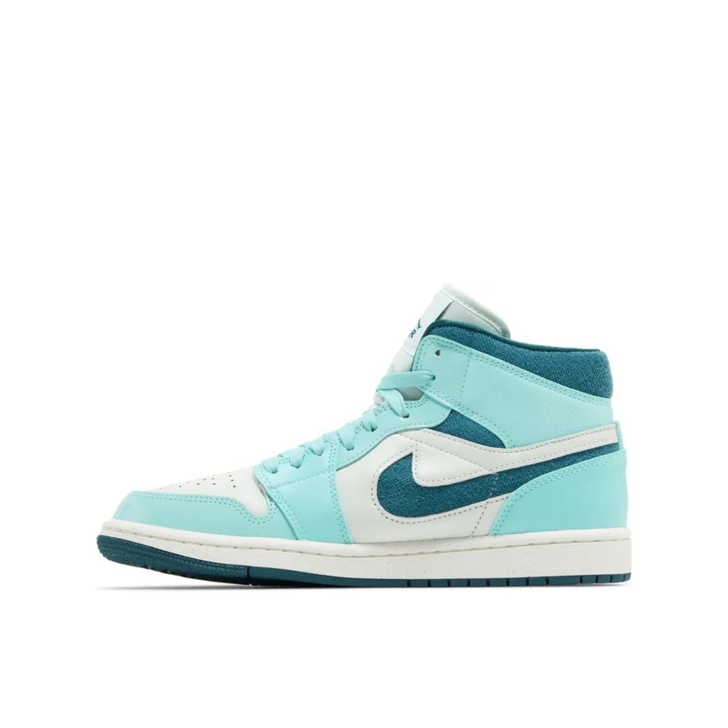 Air Jordan Wmns 1 Mid SE 'Bleached Turquoise'