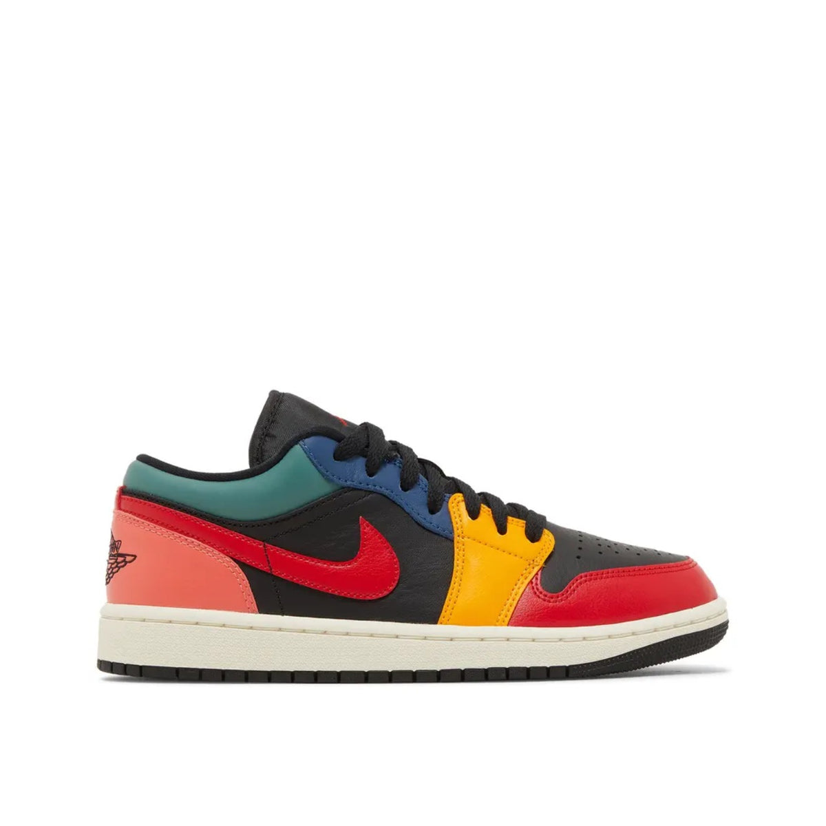 Air Jordan 1 Low SE Wmns 'Black Multi-Color'