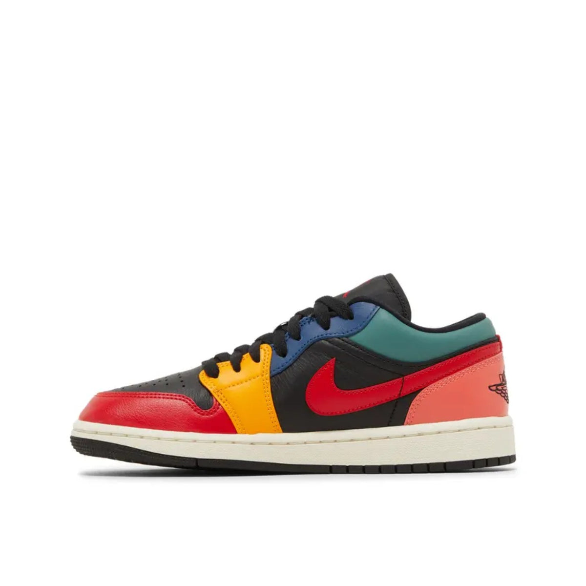 Air Jordan 1 Low SE Wmns 'Black Multi-Color'