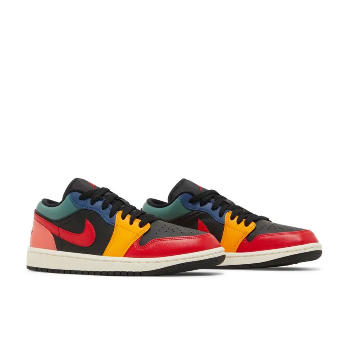 Air Jordan 1 Low SE Wmns 'Black Multi-Color'