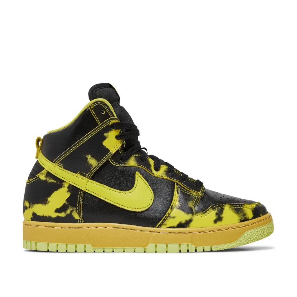 Nike Dunk High 1985 'Yellow Acid Wash'