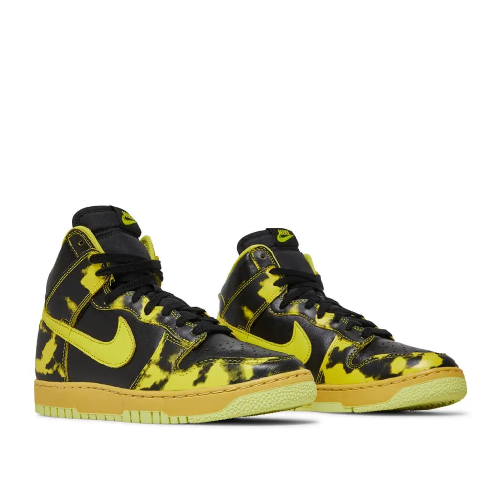 Nike Dunk High 1985 'Yellow Acid Wash'