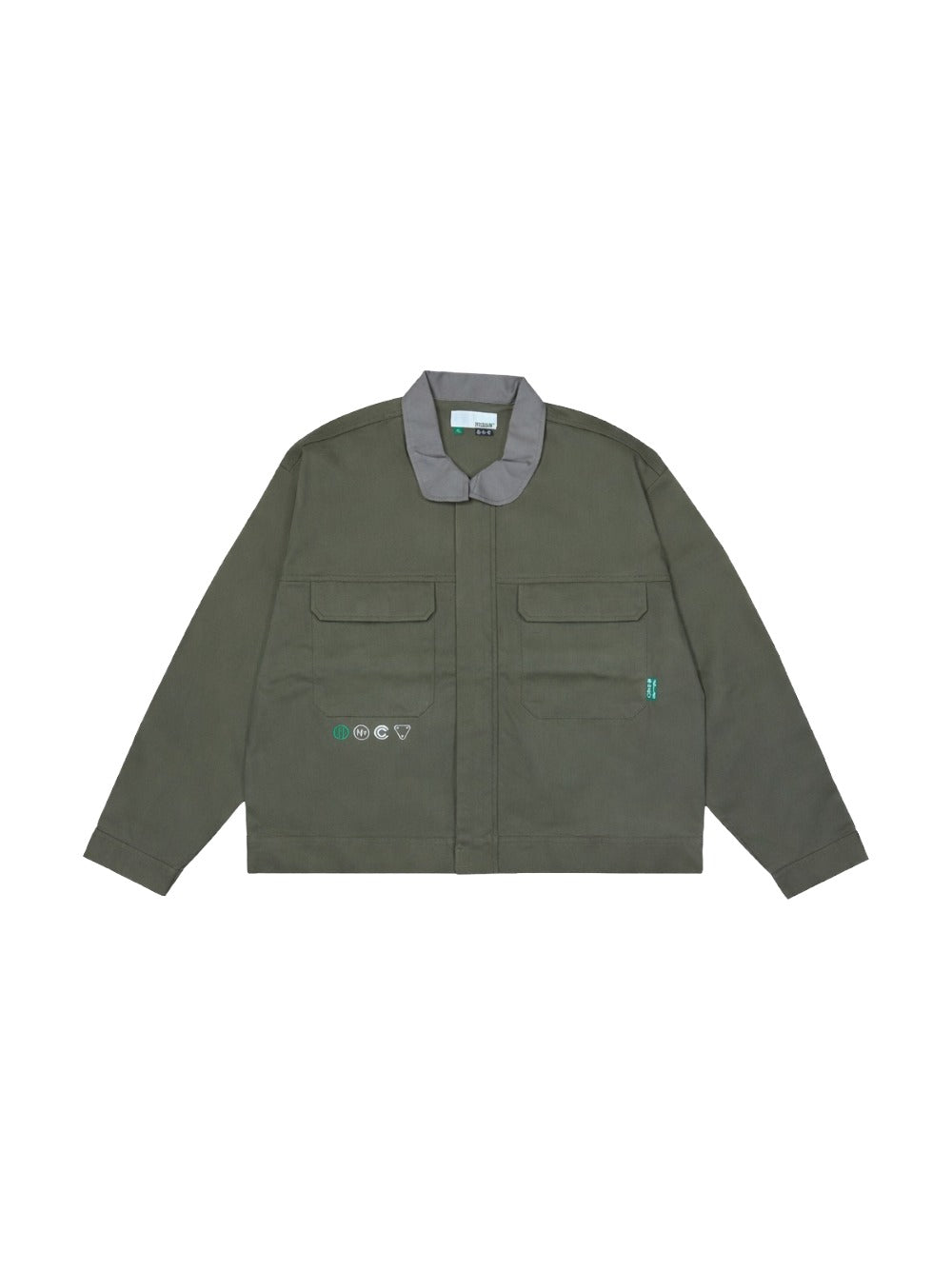 Hidden NY Dragon Mechanics Jacket - Olive