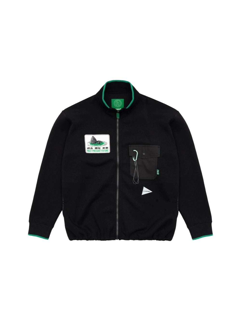 Hidden NY Andwander Airly Warm Full Zip - Black