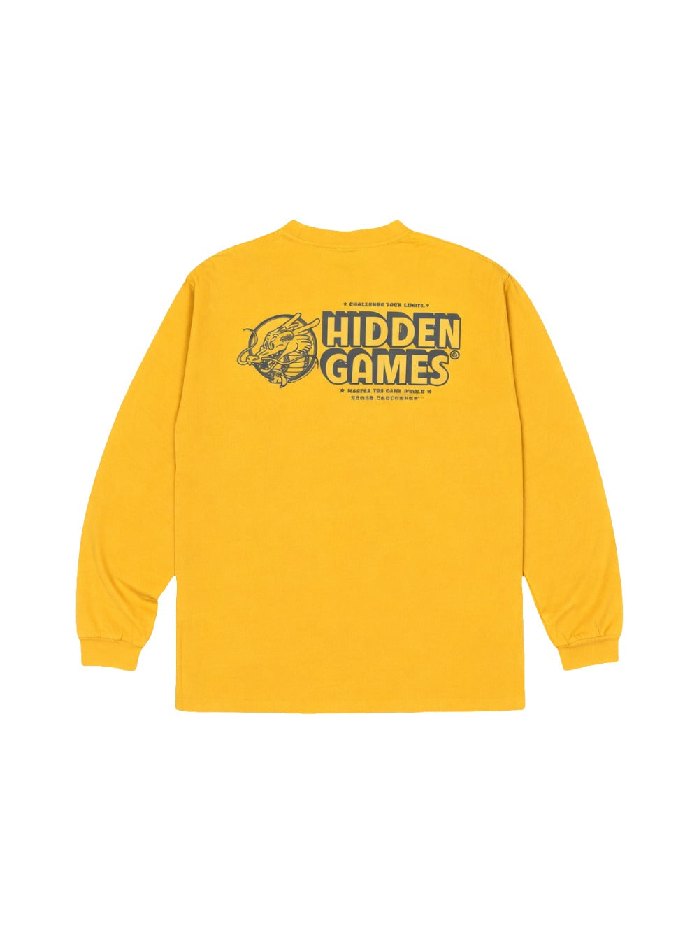 Hidden NY Arcade L/S Tee - Mustard