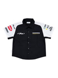 Hidden NY Pit Crew Work Shirt - Black/White
