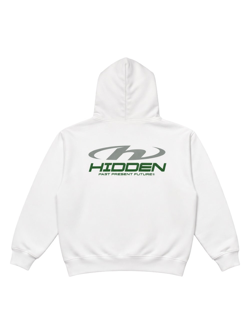 Hidden NY Oval h Hoodie - White
