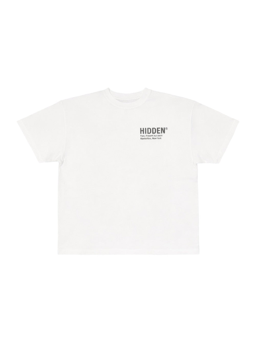 Hidden NY Drift Mark Tee - White