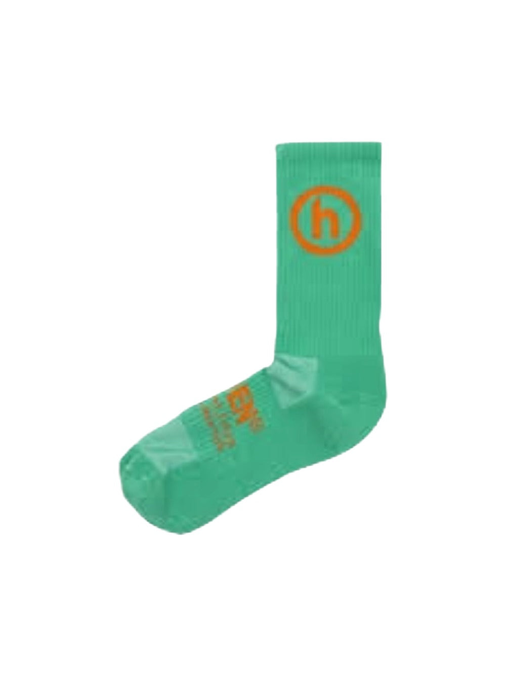 Hidden NY H Logo Sock -  Green