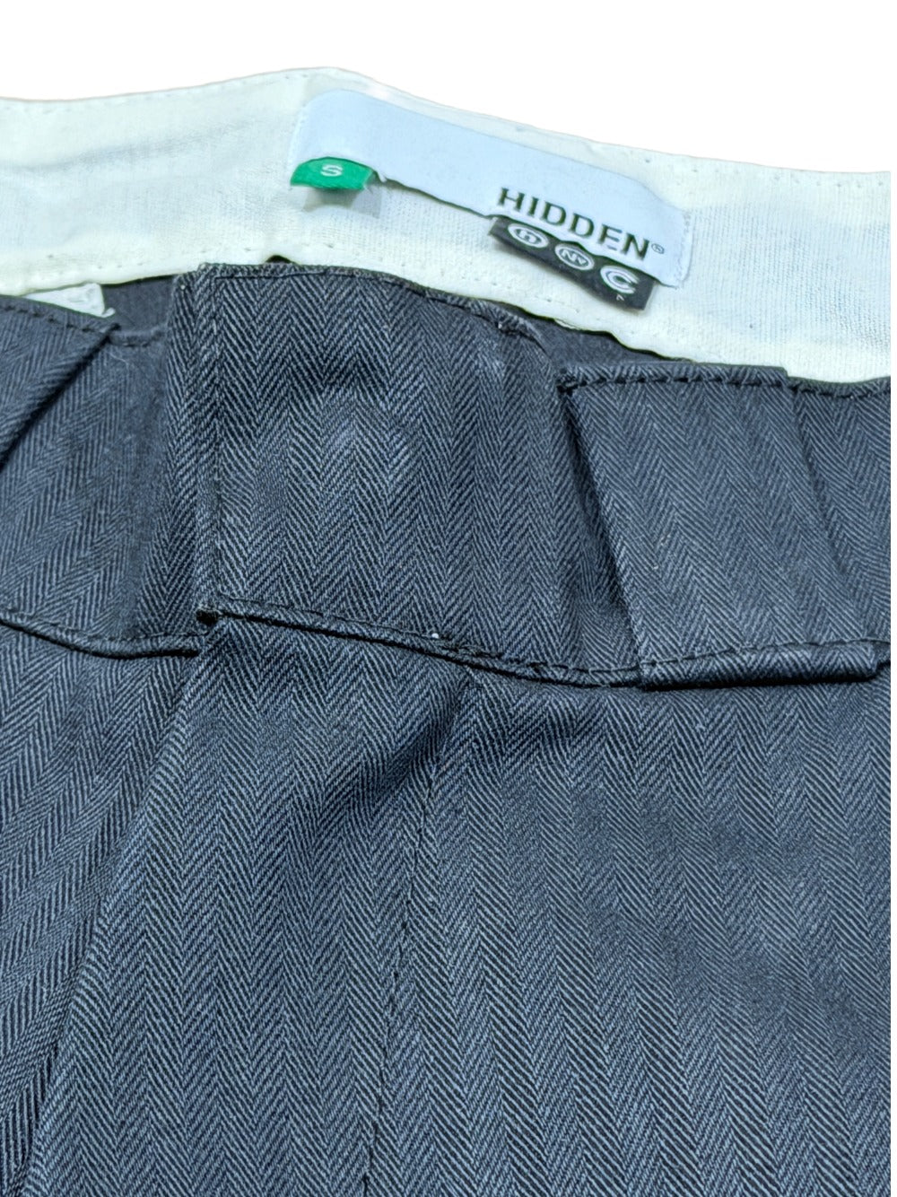 Hidden NY Hardware Shorts - Black Herringbone
