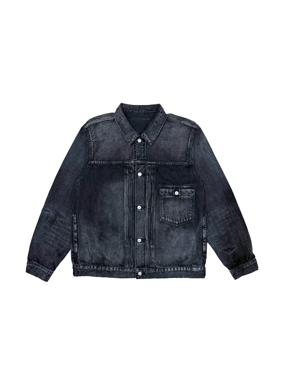 Hidden NY Thrashed Type 1 Denim Jacket - Black