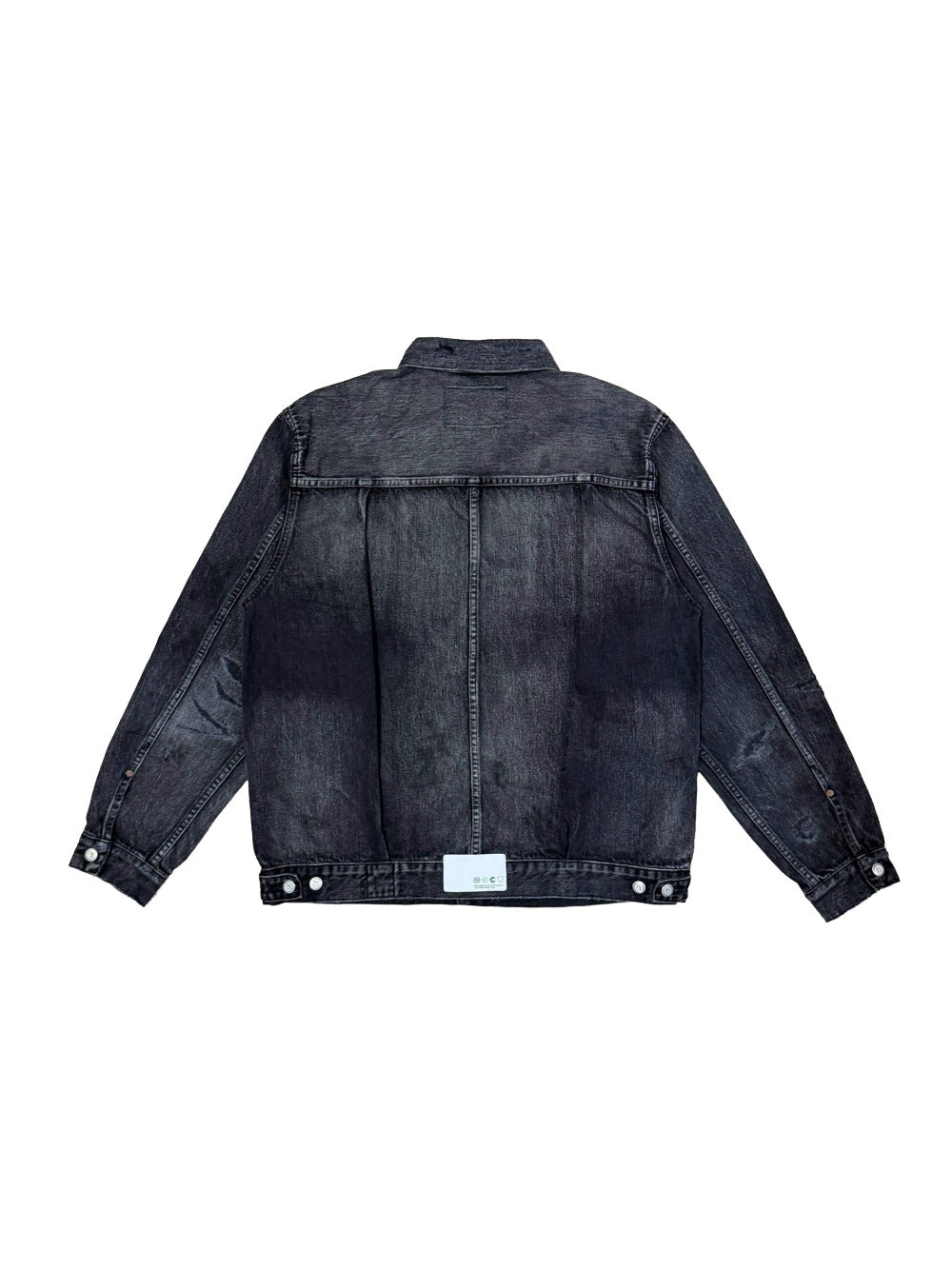 Hidden NY Thrashed Type 1 Denim Jacket - Black
